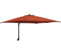 vidaXL Parasol de jardin terre cuite 248,5 x 247,5 x 160 cm