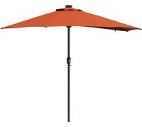 vidaXL Parasol de jardin terre cuite 294 x 150 x 223 cm