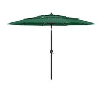 VIDAXL Parasol de jardin - Vert