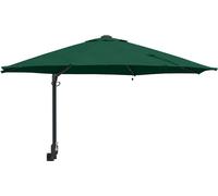 vidaXL Parasol de jardin vert 248 x 248 x 148 cm Polyester et acier