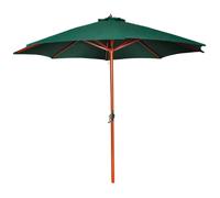 vidaXL Parasol vert 258 cm
