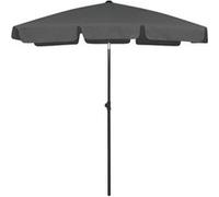 vidaXL Parasol de Plage Abri de Soleil Parasol de Jardin Parasol de Patio Terrasse Extérieur Anti-UV Anti-décoloration 314721 Gris G