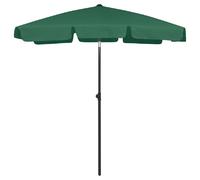 vidaXL Strandparasol 180x120 cm groen314720