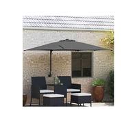 vidaXL Parasol de jardin anthracite 248,5 x 247,5 x 160 cm