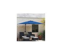vidaXL Parasol de jardin bleu azur 248,5 x 247,5 x 160 cm