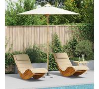 vidaXL Parasol d'Extérieur - 240 cm - Crème