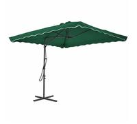 vidaXL Parasol d'Extérieur avec Mât en Acier, Pare-soleil de Patio, Abri de Soleil, Parasol de Terrasse Extérieur, 250 x 250 44881