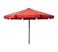 vidaXL Parasol d'Extérieur avec Mât en Bois Jardin Patio Terrasse Extérieur