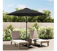 vidaXL Parasol d'Extérieur avec Poteau en Métal, Pare-soleil de Patio, Abri de Soleil, Parasol de Plage Jardin Terrasse 44499