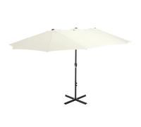 vidaXL Parasol d'Extérieur et Poteau en Aluminium, Pare-soleil de Patio, Abri de Soleil, Parasol de Terrasse Extérieur, 460 44868