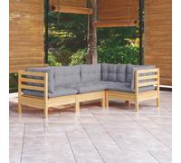 vidaXL Parasol en PEHD rectangulaire 2x4 m Anthracite