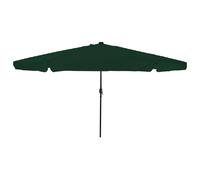 vidaXL Parasol Extérieur - 393 cm - Vert Forêt
