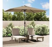 VidaXL - Parasol jardin 300x200 cm Taupe