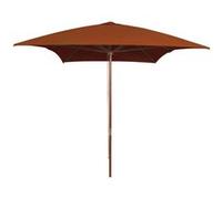 vidaXL Parasol met houten paal 200x300 cm terracottakleurig313759 G