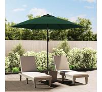 vidaXL Parasol Parasol de jardin Parasol de plage Protection solaire Vert