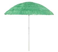 VidaXL Parasol plage Hawaii Vert