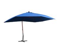 vidaXL Parasol suspendu - Bleu