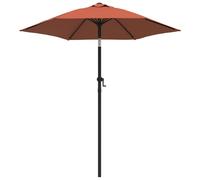 vidaXL Parasol Terracotta 200 x 224 cm Aluminium