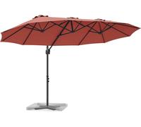 vidaXL Parasol Terracotta 372 x 198 x 243 cm