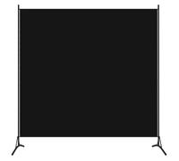 vidaXL Cloison noire