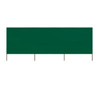 vidaXL Paravent 3 Panneaux - Vert