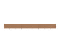 vidaXL Paravent 9 panneaux 1200 x 160 cm Taupe