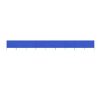 Windscherm 9-panelen 1200x80 cm stof azuurblauw47191
