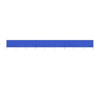 vidaXL Paravent 9 Panneaux Ecran de Plage Anti-Vent Abri de Plage Pare-Vue Coupe-Vent Camping Jardin Pliable Extérieur Tissu 1200x120 cm Bleu Azuré