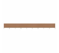vidaXL Paravent 9 Panneaux Taupe