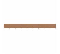 vidaXL Paravent 9 Panneaux Taupe