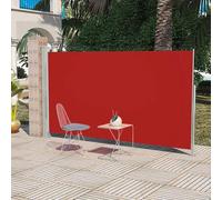 vidaXL Marquise latérale 160x300 cm rouge