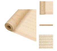vidaXL Pare-soleil de clôture Beige 1,8x50 m HDPE 150 g/m² - Parasols & Protection solaire