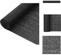 vidaXL Pare-soleil de clôture noir 1,8x25 m HDPE 75 g/m² - Parasols & Protection solaire
