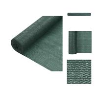 vidaXL Pare-soleil de clôture Vert 1,8x50 m HDPE 75 g/m² - Parasols & Protection solaire