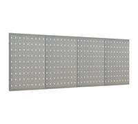 vidaXL Paroi à outils 4 pièces 40×58 cm acier