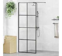 vidaXL Paroi de douche 80x195 Noir