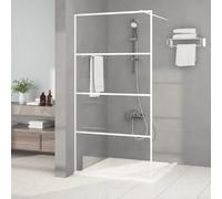 vidaXL Paroi de douche Blanc 100x195 cm