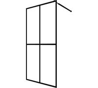 vidaXL Paroi de douche pour douche à l'italienne Verre de sécurité mat 140x195 cm