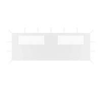 vidaXL Paroi latérale de belvédère 3070416 avec fenêtres 6x2 m Blanc