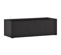 vidaXL Parterre de jardin surélevé Système d'arrosage automatique Anthracite 100x43x33 cm