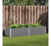 vidaXL Parterre surélevé de jardin 250 x 100 x 54 cm WPC Gris