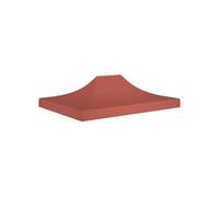 vidaXL Partytentdak 270 g/mÂ² 4,5x3 m terracottakleurig315372 G
