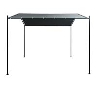 vidaXL Pavilion Tente de réception Abri 3x3 m Acier anthracite