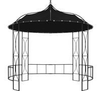 vidaXL Pavillon 300 x 290 cm Anthracite Rond