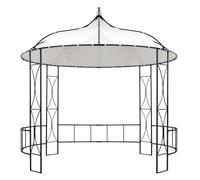 vidaXL Pavillon 300 x 290 cm Blanc Rond