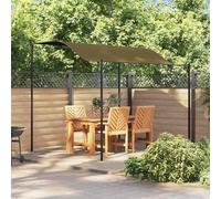 vidaXL Pavillon 3x2,4 m Taupe 180 g/m