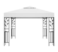 vidaXL Pavillon 3x3 m Blanc 180 g/m