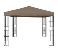 vidaXL Pavillon 3x3 m Taupe