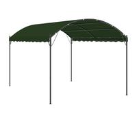 vidaXL, tonnelle 4 x 3 x 2,6 m, vert, polyester et acier