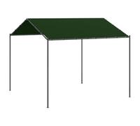 vidaXL, tonnelle 4 x 4 x 2,6 mètres, couleur taupe, en polyester et acier